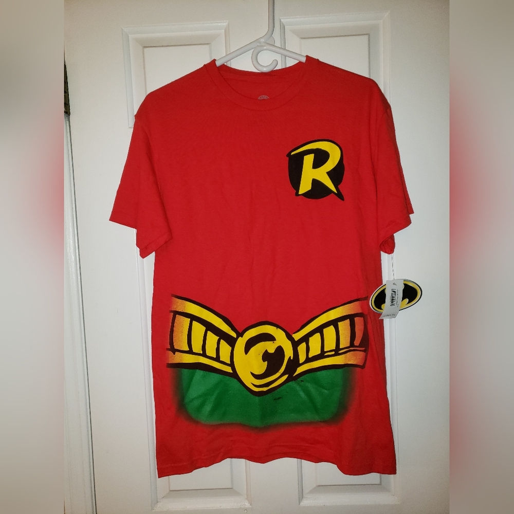 Batman and Robin men's women's adult size medium cosplay costume NWT